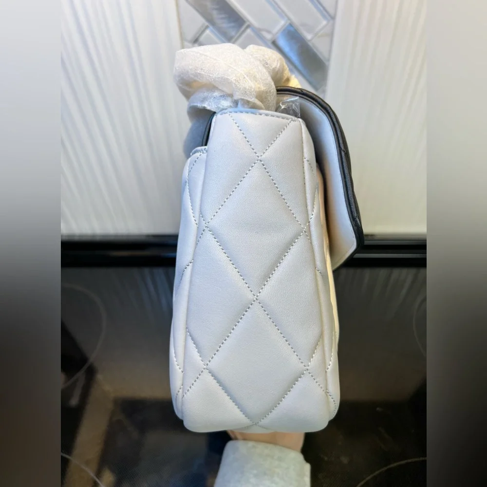 SALE 🔥 Colorblock Quilted Leather Carey Shoulder Bag Kate Spade Tricolor